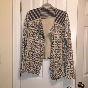 Blue/cream jacket